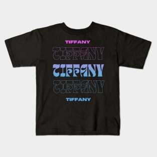 Tiffany // Typography Fan Art Design Kids T-Shirt